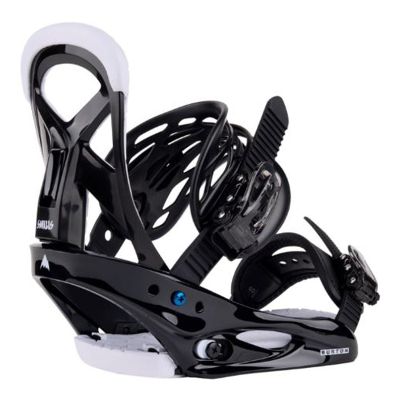 Burton Smalls Kids Snowboard Bindings 2024 Neo Mint White L