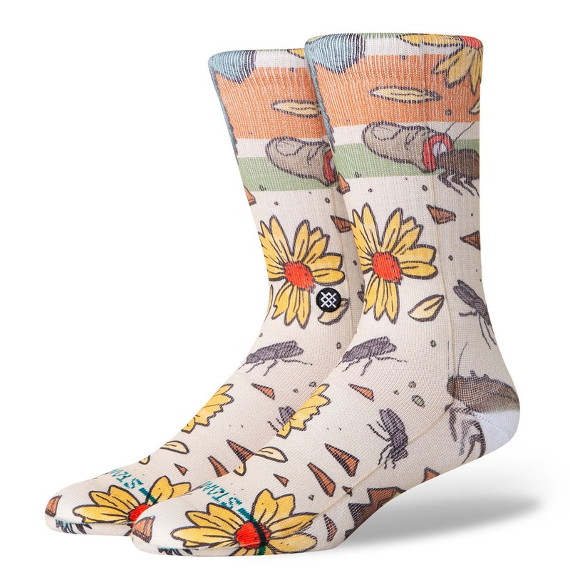 Stance X Todd Francis Trashed Crew Sock