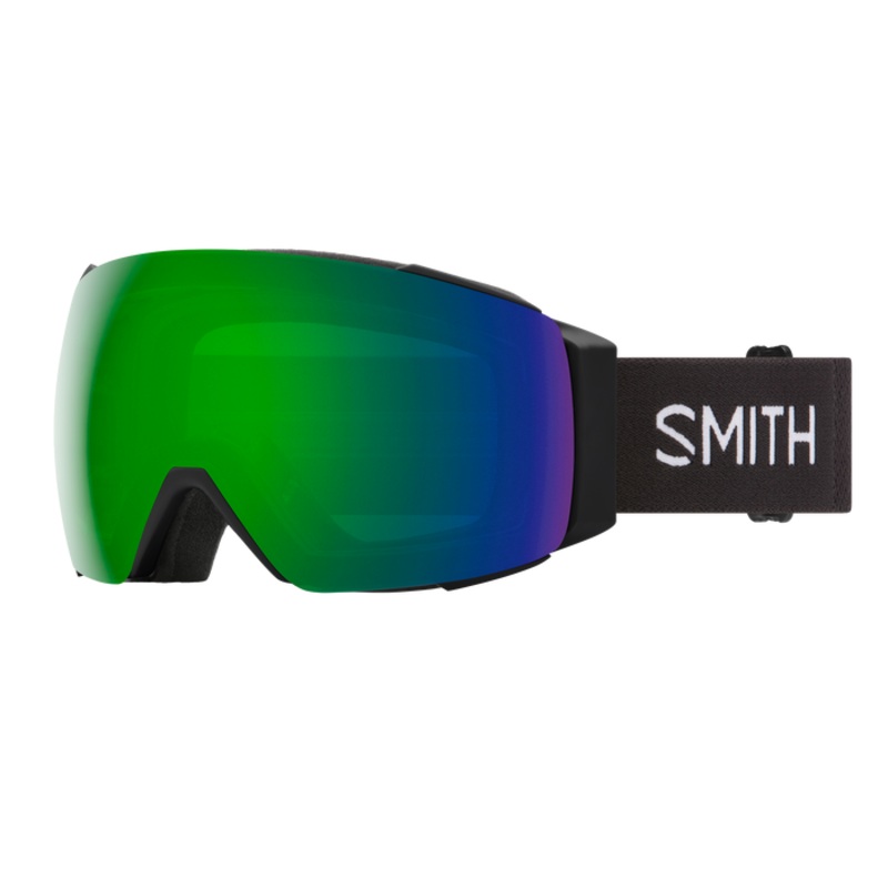 Smith I/O MAG Black Frame and ChromaPop Sun Green Mirror Lens
