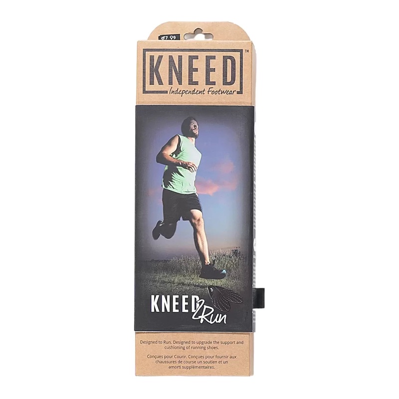 Kneed Footwear KNEED2Run Insoles see tech specs Black