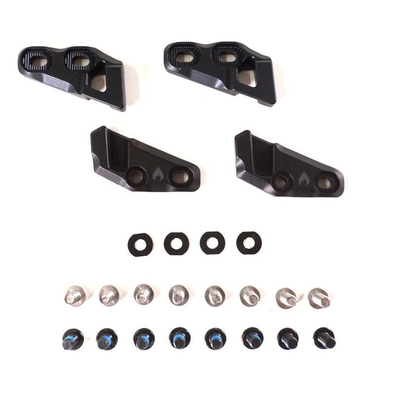 Spark R & D Fixie Clips, Top-Mount Black