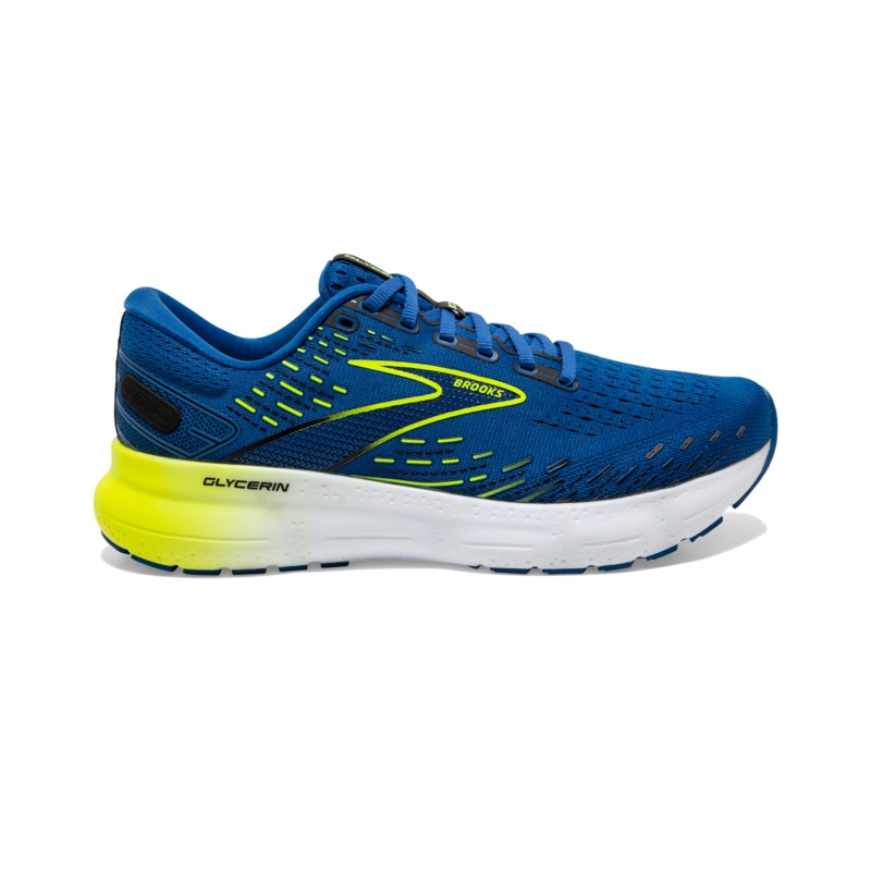 Men’s Glycerin 20 Running shoes BLUE/NIGHTLIFE/WHITE REGULAR 8.5