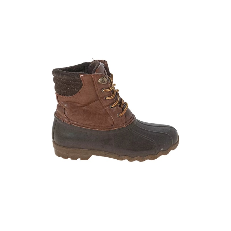 SPERRY Avenue Duck Boots – Boys’ 5 Brown