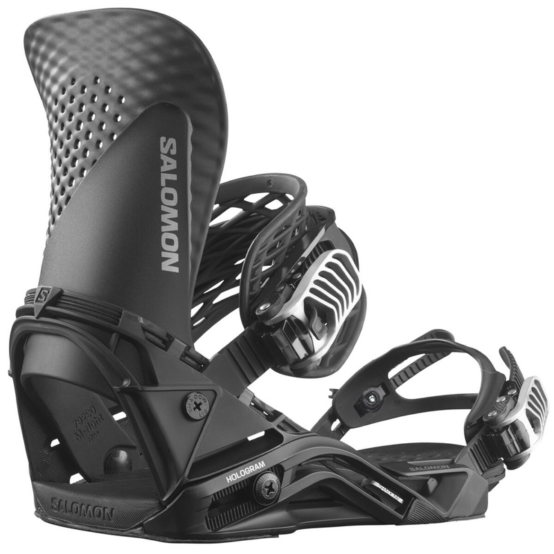 Salomon Hologram Snowboard Bindings 2025 GRAY PST S