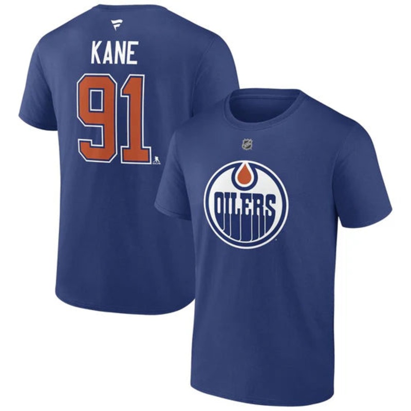 Authentic Stack Men’s Tee Edmonton Oilers – Kane NAVY S