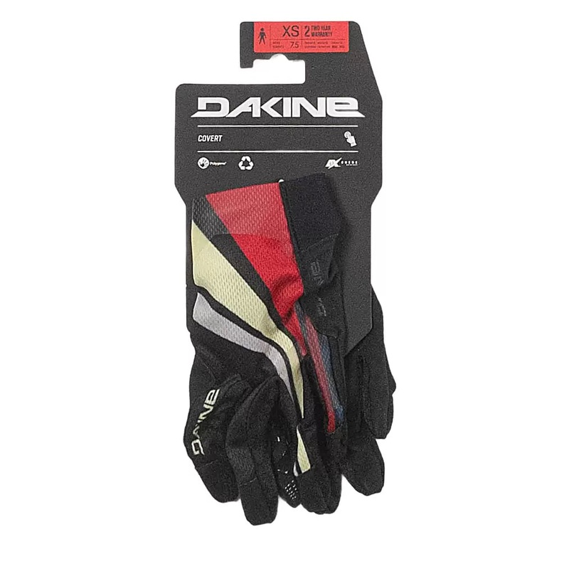 Dakine Covert Bike Glove – Men’s XS Black/Multi