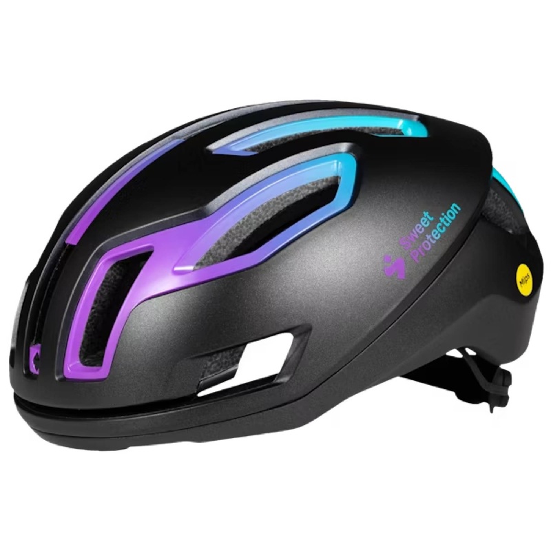 Sweet Protection Falconer 2Vi MIPS Bike Helmet Black Hyper Violet SM