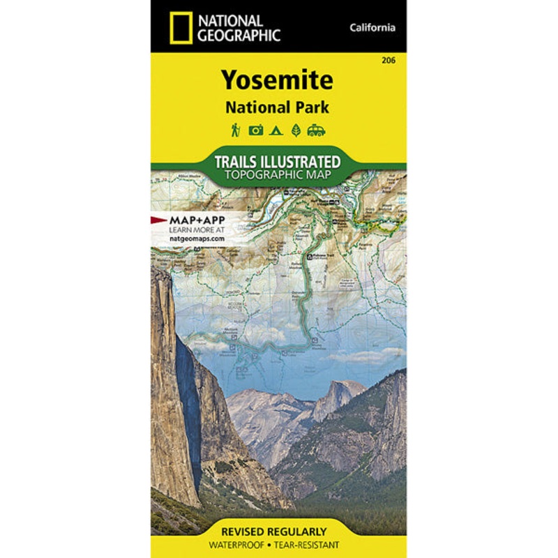 Yosemite National Park Map N/A One Size