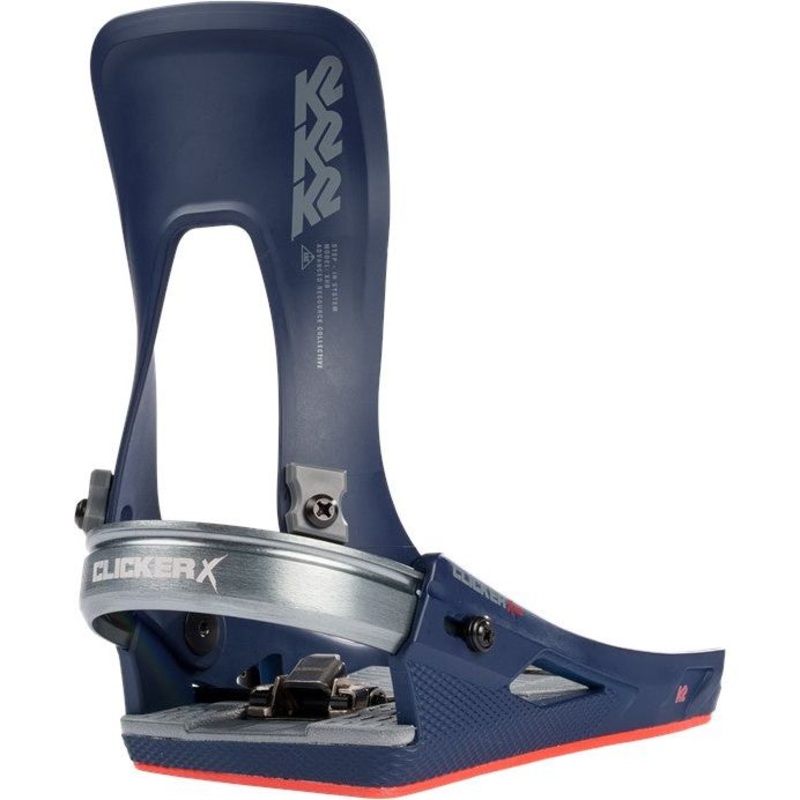 2023 K2 Clicker X HB Blue Snowboard Bindings M