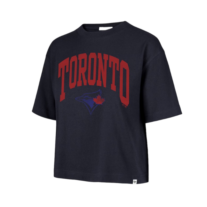 Toronto Blue Jays Women’s Shale City Montauk Cropped T-Shirt S