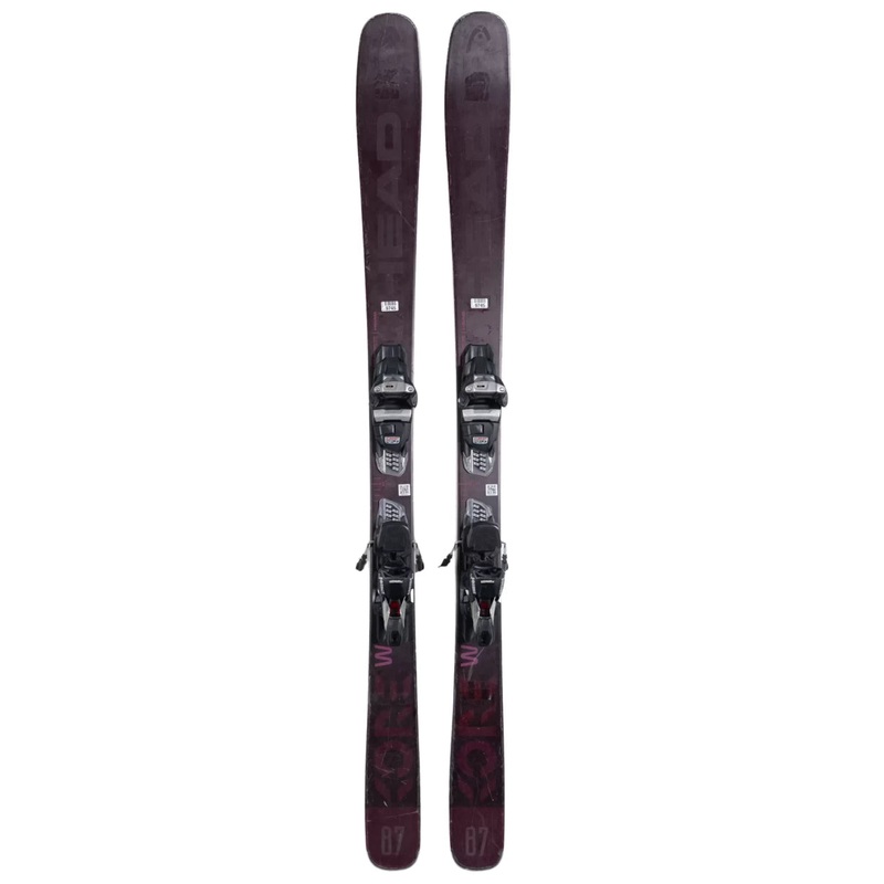 Head Kore 87 W 2021 Women’s w/ Marker Squire 11 TCX Demo Bindings – 153cm 153cm Purple