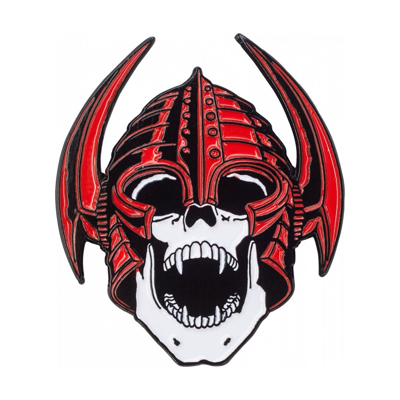 Wellinder Nordic Skull Pin O/S RED