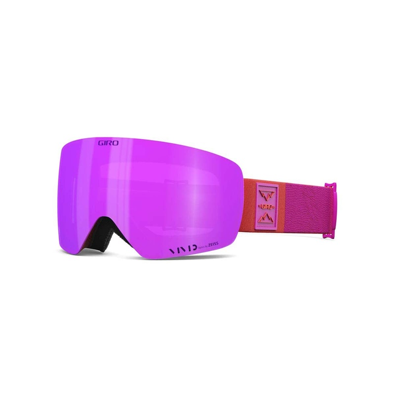 Giro Contour RS Goggles 2025 Black Mono | Vivid Ember