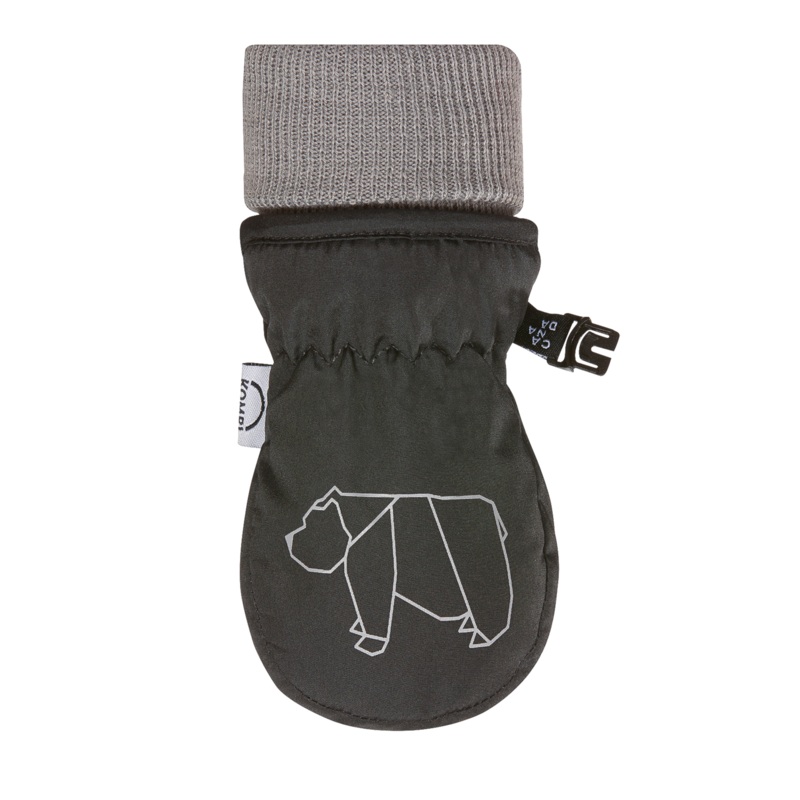 Baby Animal Mitt Infant ASPHALT BEAR XXS