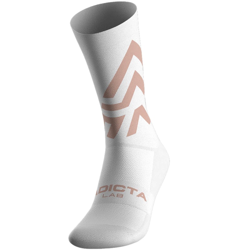 ICHNITE Socks White Peach S