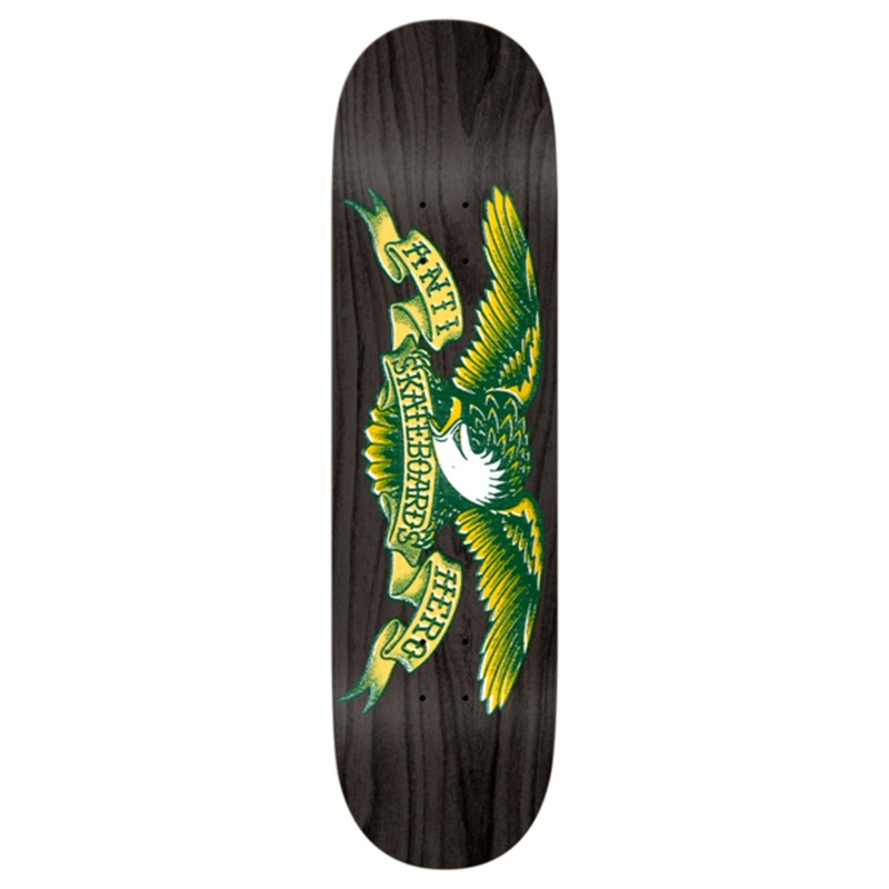 Misregistered Eagle II 8.75” Skateboard Decks 8.75 BLACK