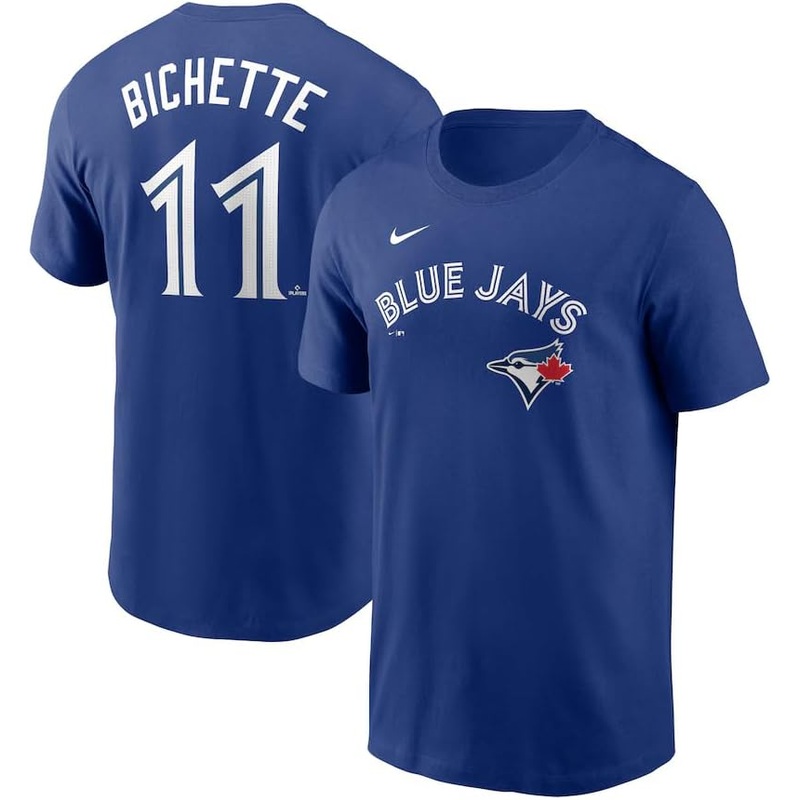 Outerstuff Youth Toronto Blue Jays Name and Number T-Shirt- Bo Bichette S