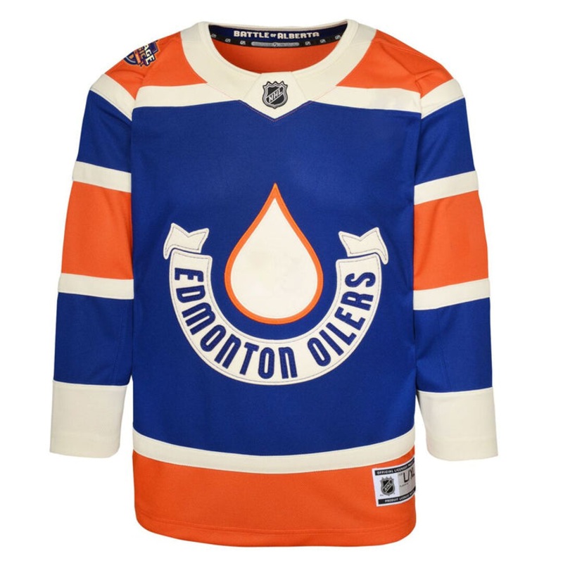 2023 Heritage Classic Edmonton Oilers Youth Classic Jersey S/M