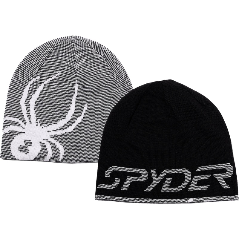 Youth Reversible Bug Beanie BLK-Black XS/S