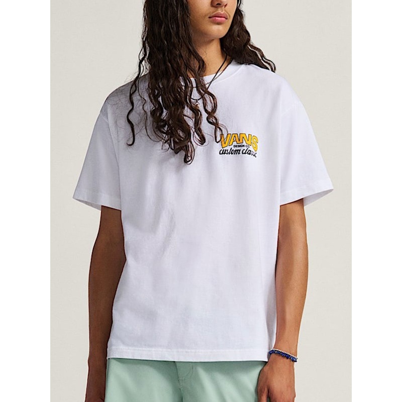 Shop Front T-Shirt SM WHITE/SUNNY YELLOW (FLB)