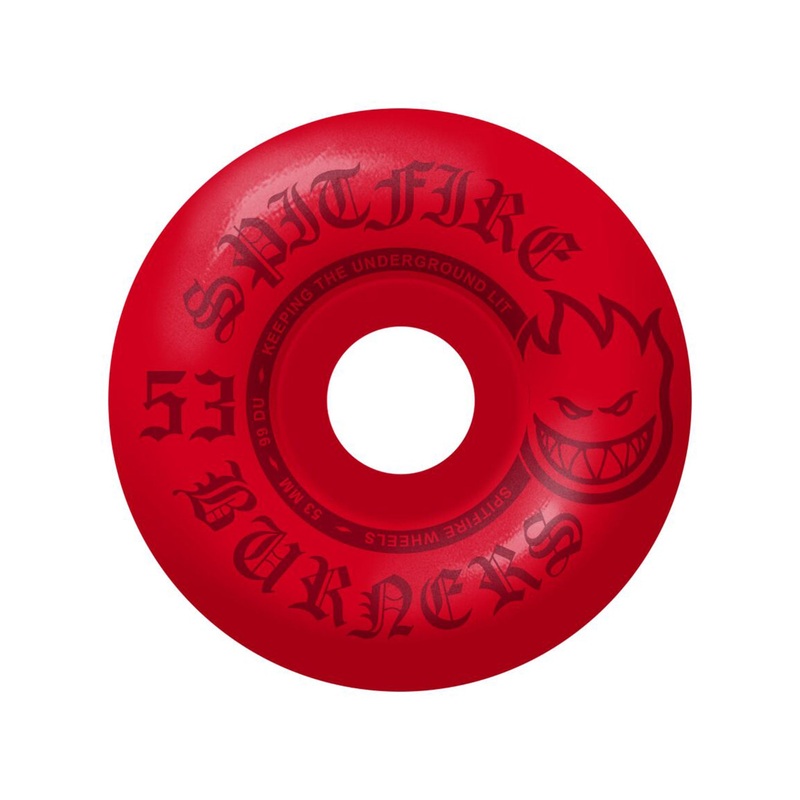 Burners Bighead Red Skateboard Wheels 53MM/99DU RED