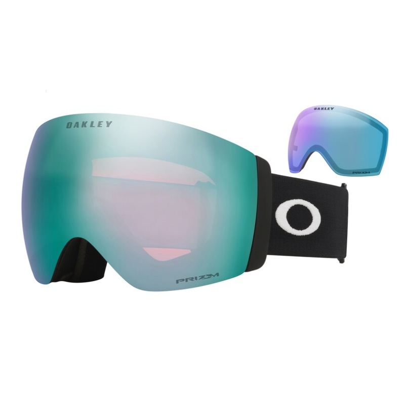 Oakley Flight Deck Pro L MATTE BLACK | Prizm sapphire & prizm iced L