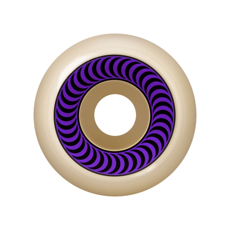 F4 Og Classic Purple Skateboard Wheels 58MM/99DU NATURAL