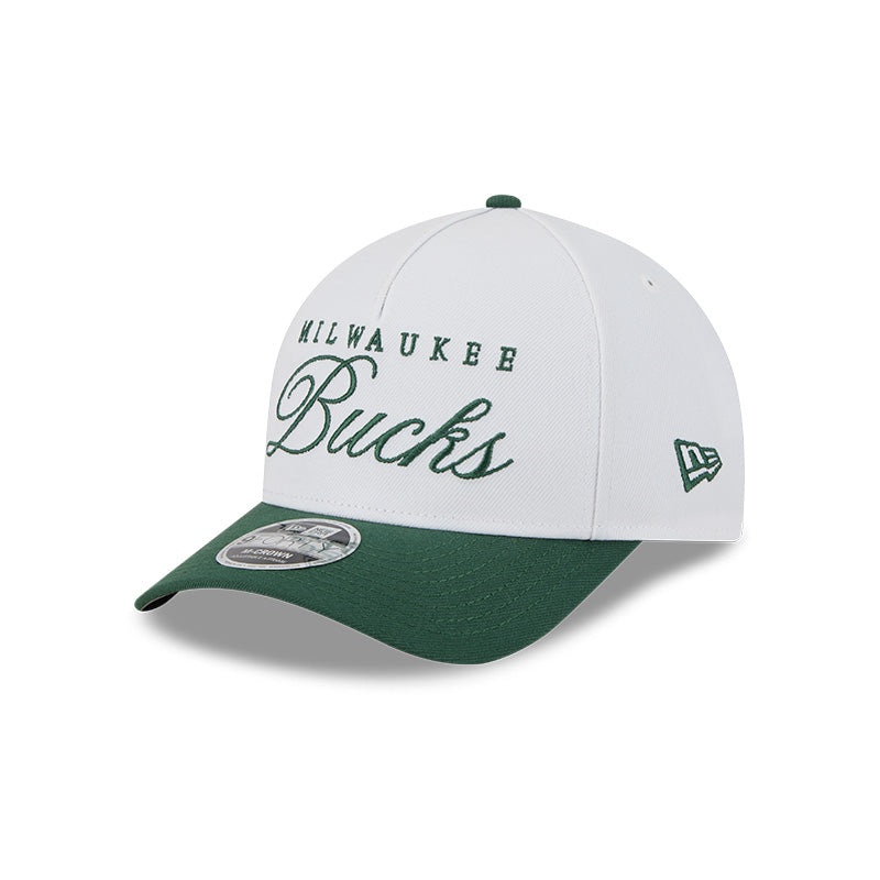 Milwaukee Bucks 2025 Draft 9FORTY M-Crown A-Frame Snapback OS