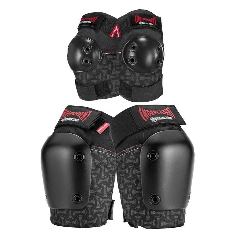 187 Killer x Independent Combo Knee & Elbow Pads XS BLACK/GREY