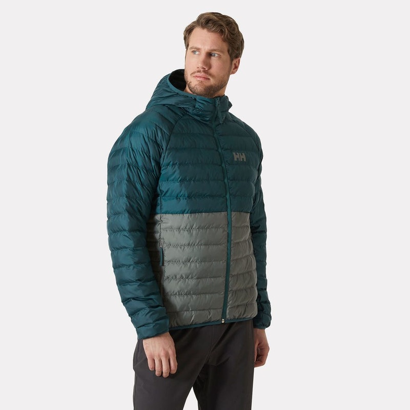 HH BANFF HOODED INSLTR 25 DARK CREEK / GREY CACTUS M