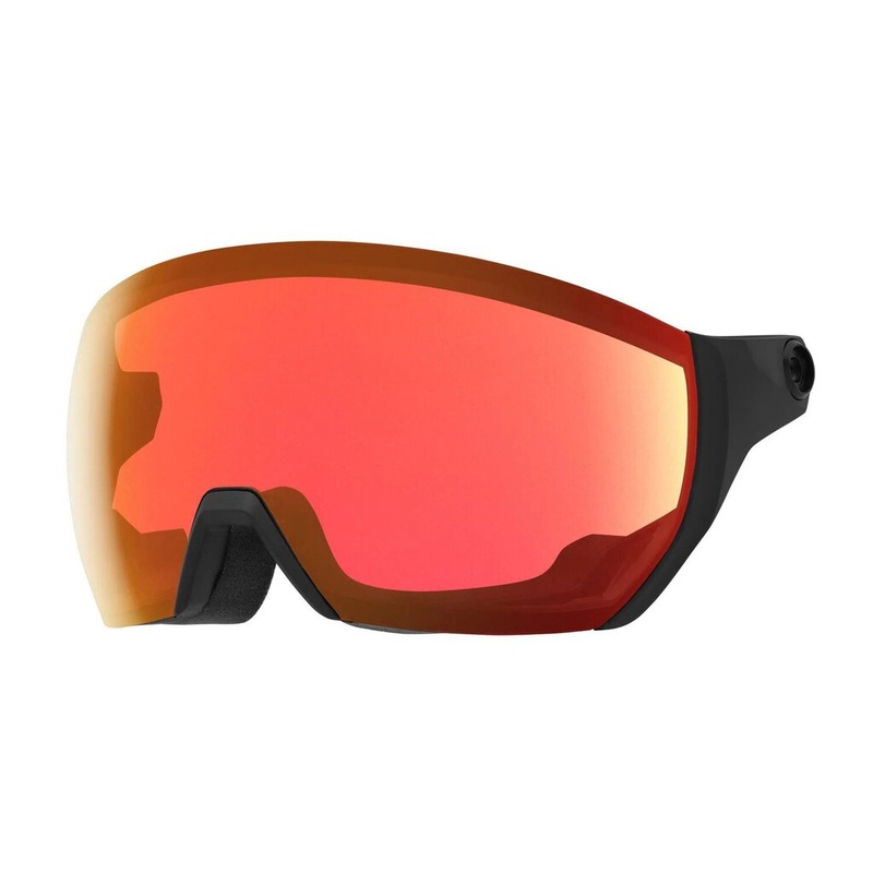 Smith Survey Visor OS ChromaPop Everyday Red Mirror New