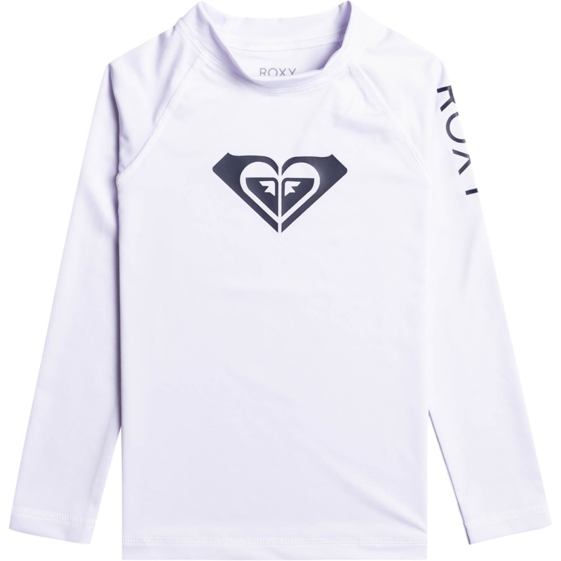 Youth Whole Hearted Long Sleeve Rashguard WBB0-Bright White 2