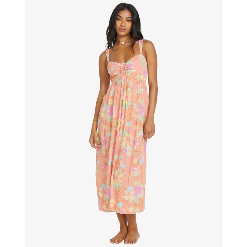 Women’s So Dreamy Midi dress PEACH OUT S