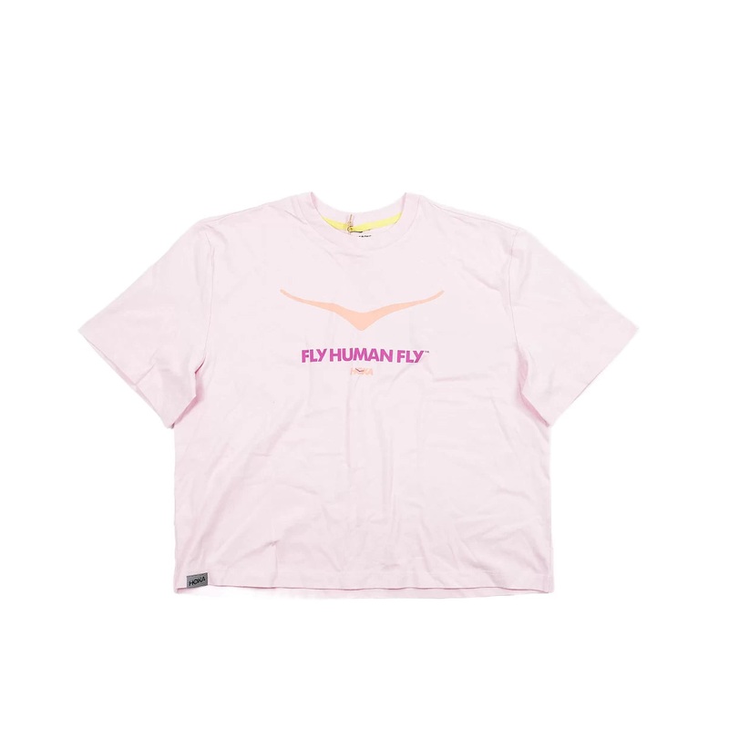 Hoka Bird FHF Gpx SS Tee – Women’s S Pink