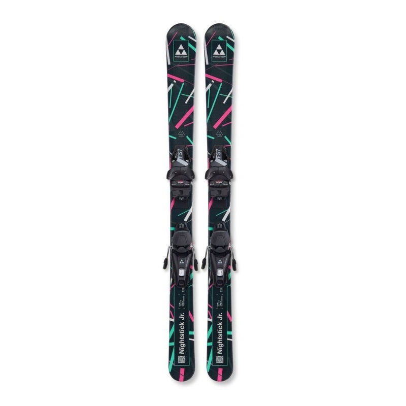 2026 Fischer Nightstick Jr Skis w/ FJ4 Bindings 111 cm