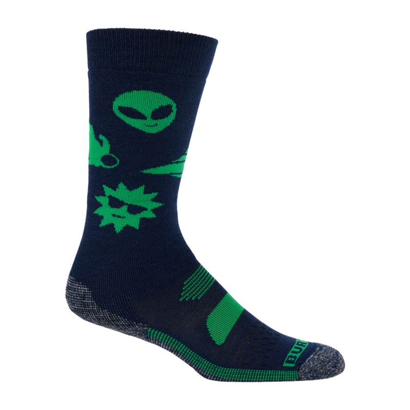 Burton Kids Performance Midweight Socks M/L Orbit