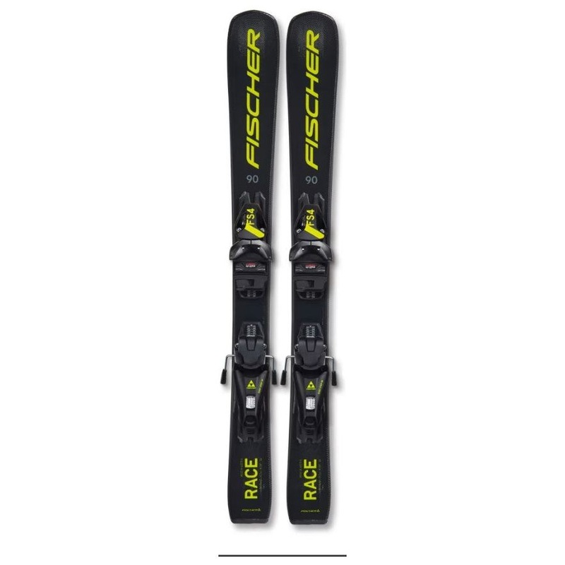 2023 Fischer RC4 Race Jr Skis w/ FJ7 Bindings 130 cm
