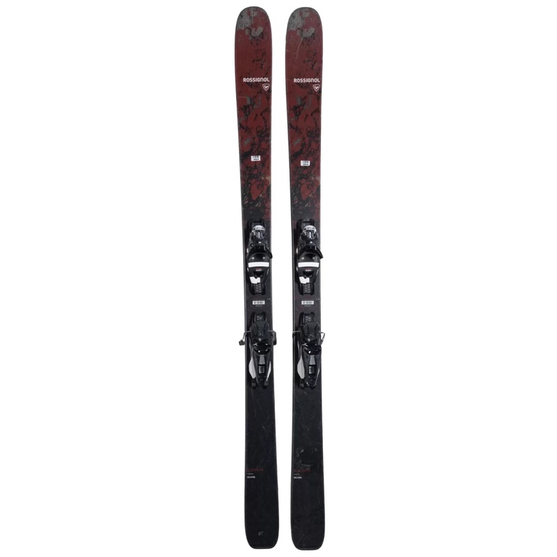 Rossignol Black Ops Escaper Skis w/ Look NX 12 Demo Binding 2022 – 178cm 178cm Black/Red
