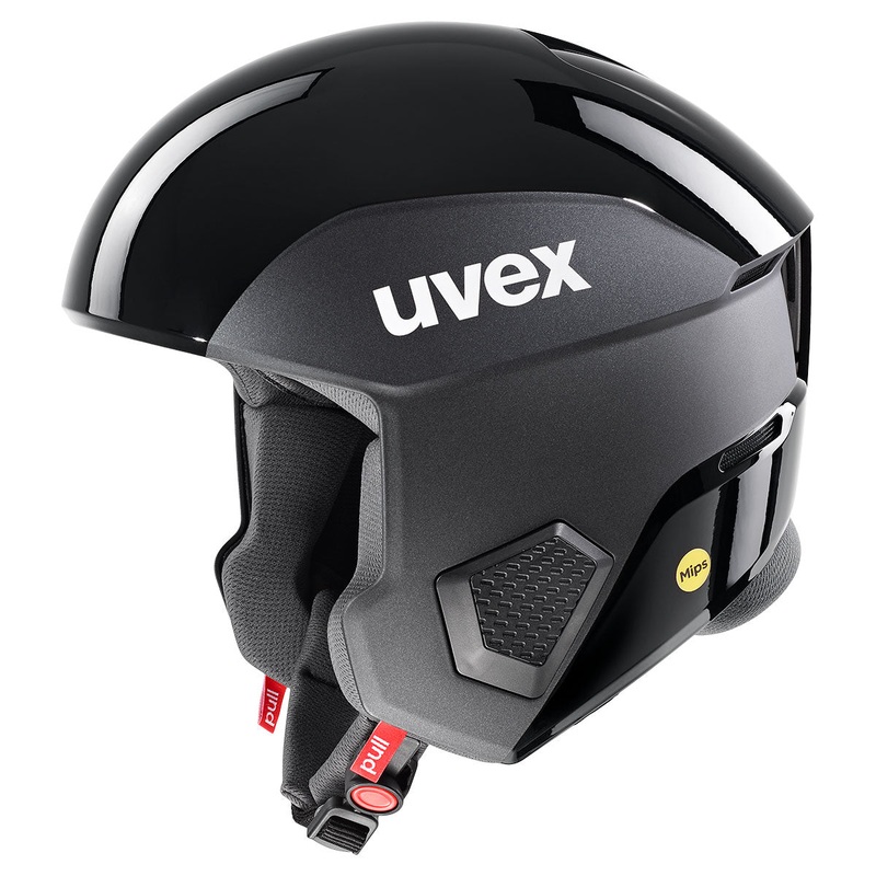 2025 Uvex Invictus MIPS FIS Helmet Black 53-54