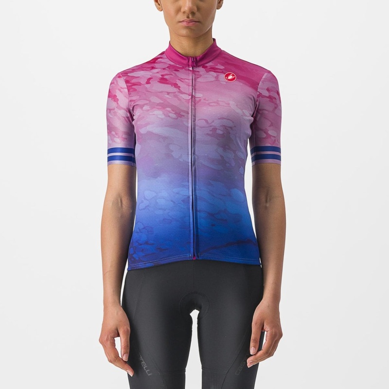 Castelli Marmo Jersey Multicolor Amethyst L