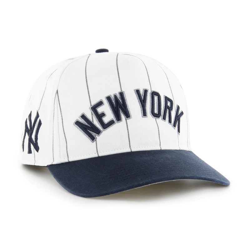 New York Yankees MLB 47 Double Header Pinstripe Hitch Hat OS