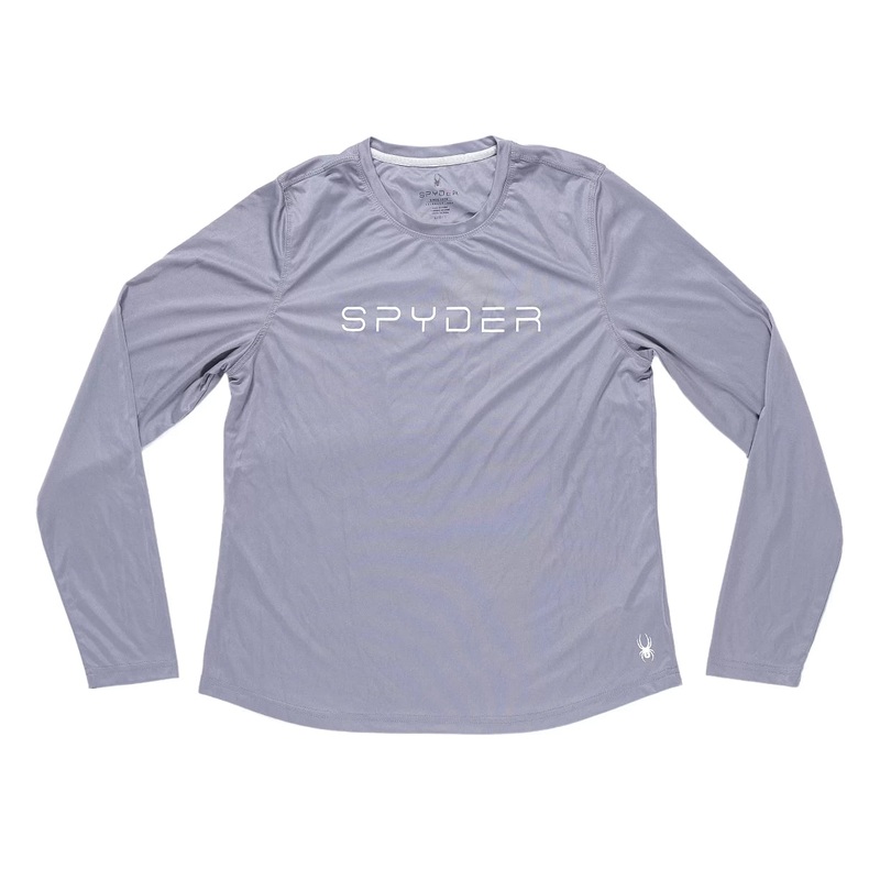 Spyder Long Sleeve Performance Shirt – Women’s L Gray