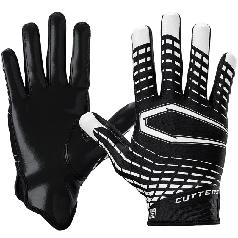 Youth Rev 5.0 Receiver Gloves Black XS