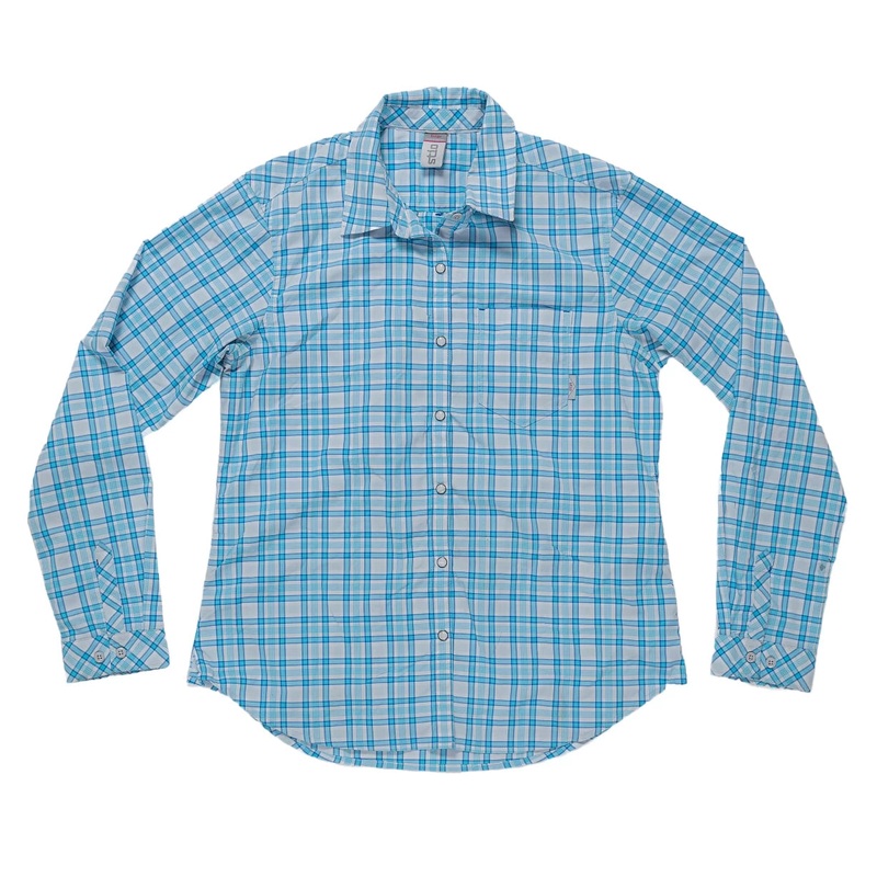 Stio Sidley Shirt – Women’s L Blue Plaid