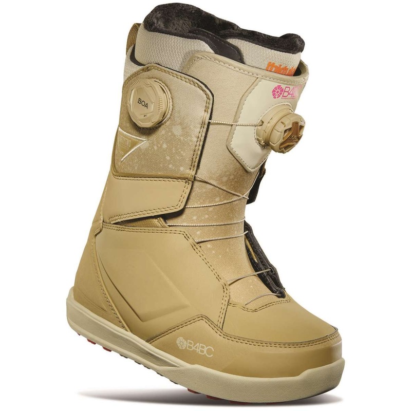 ThirtyTwo Women’s Lashed Double BOA x B4BC Snowboard Boot 2024 TAN 6