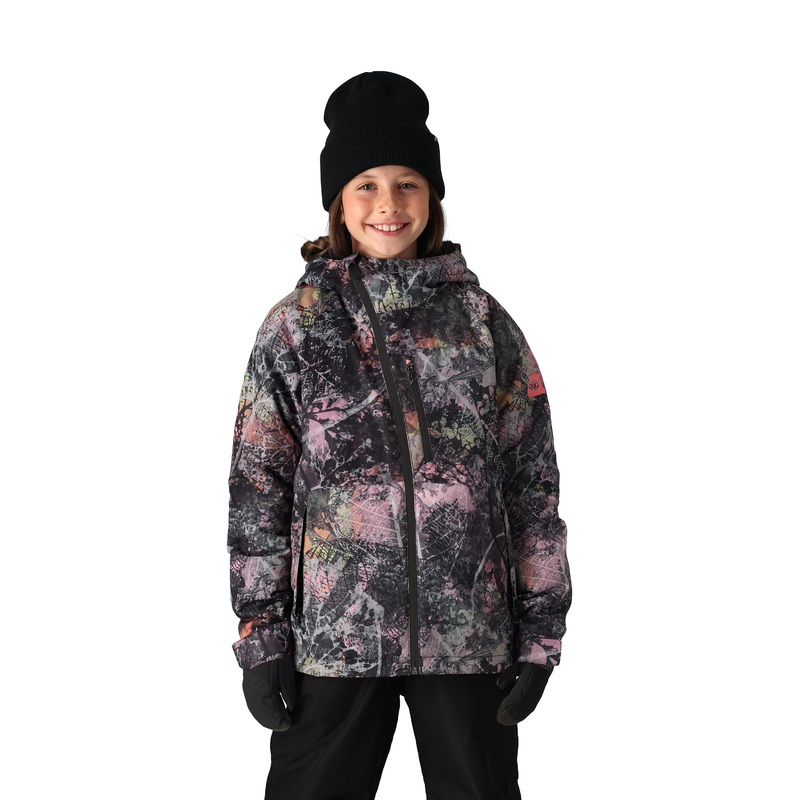 686 Girl’s Hydra Insulated Jacket 2025 PINK FOL S