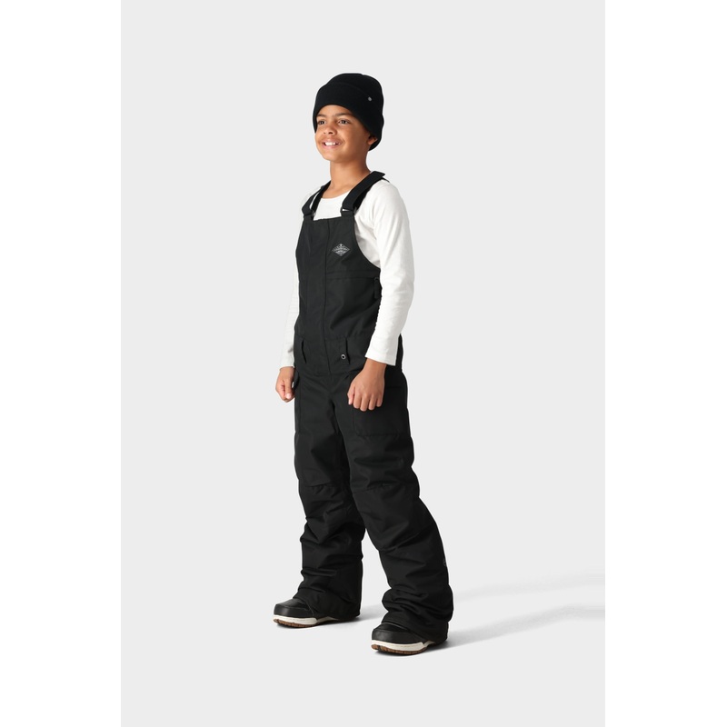 686 Boys’ Frontier Insulated Bib 25 BLK S