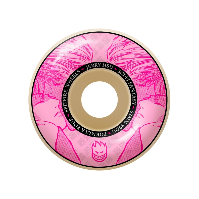 Spitfire x Sci-Fi Fantasy F4 Jerry Hsu Classic Wheels 52MM/99DU NATURAL