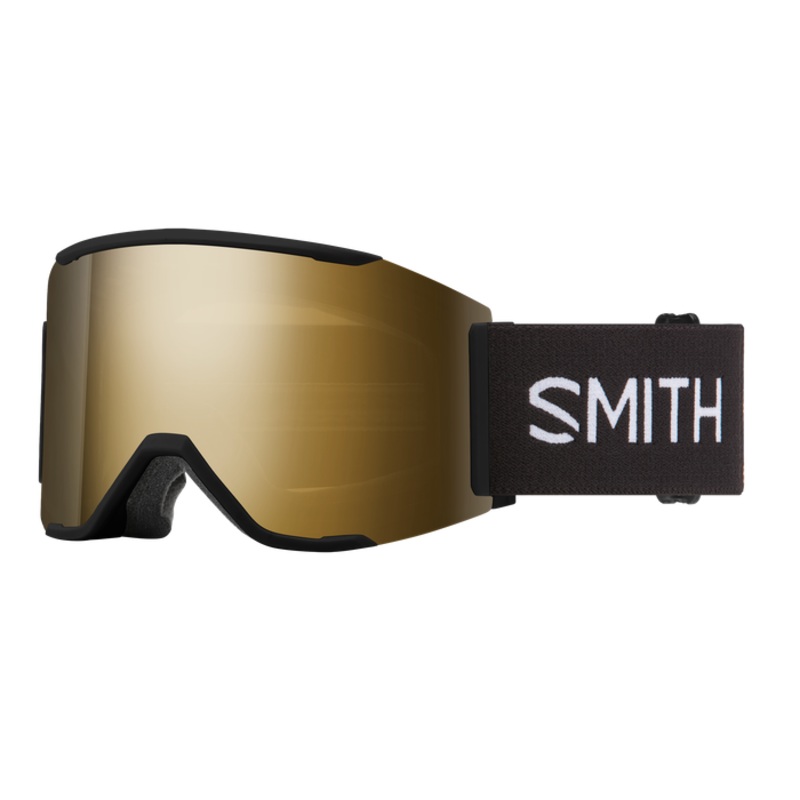Smith Squad Mag 25 Black CPop Sun Blk Gld Mir