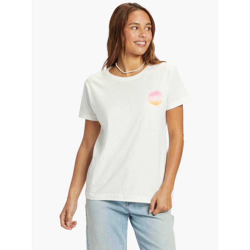 Women’s Palmy Dreams Boyfriend T-Shirt SNOW WHITE S